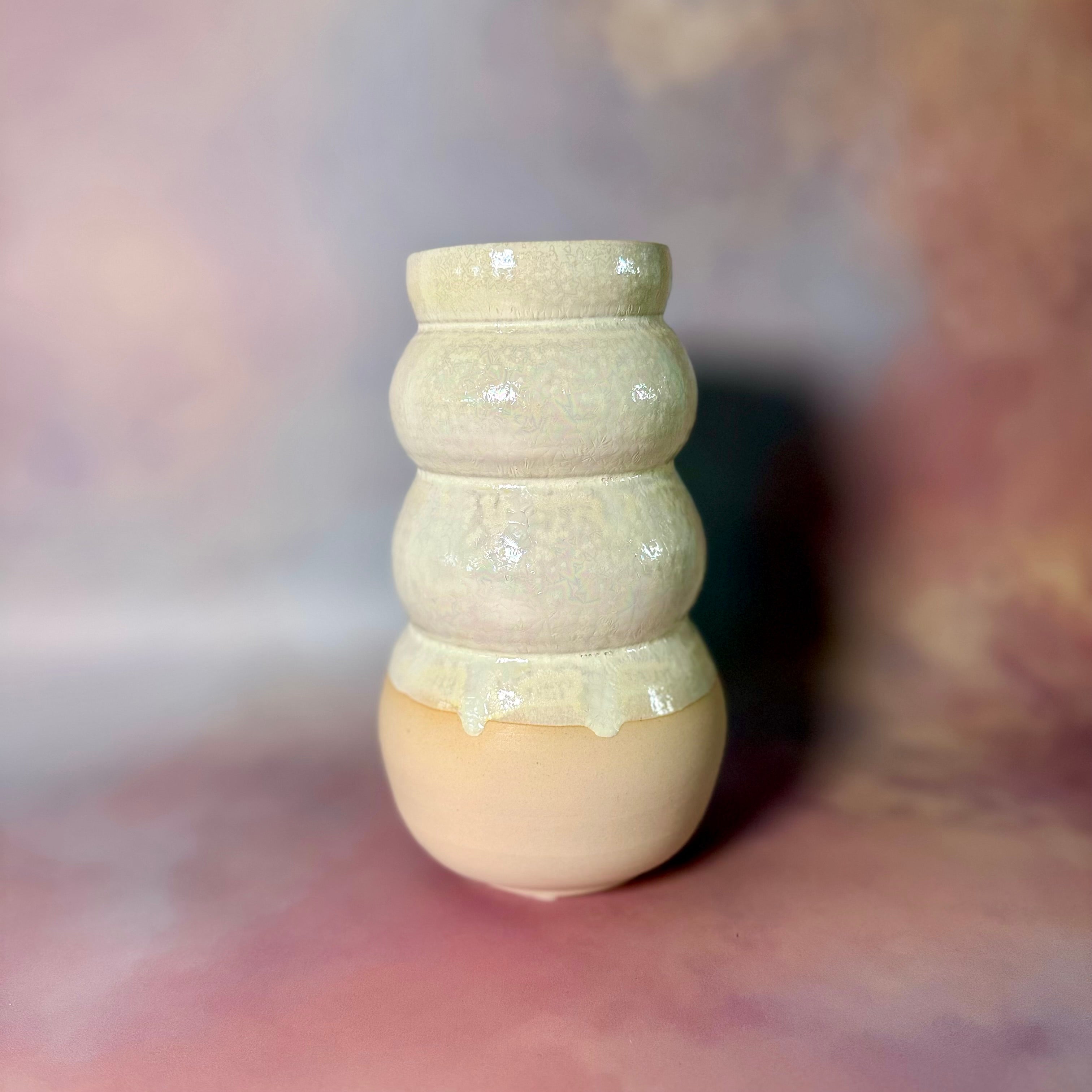 Iridescent Bubble Vase