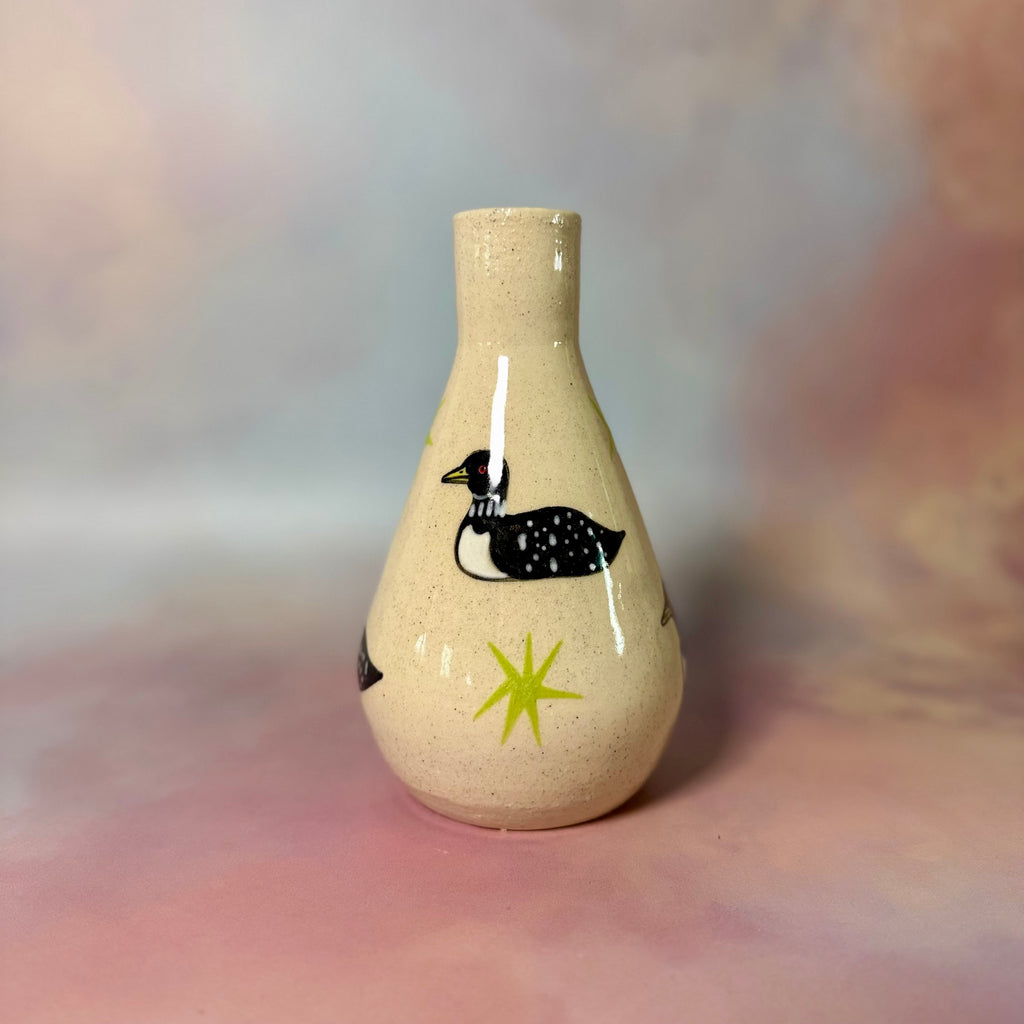 Loon Star Vase